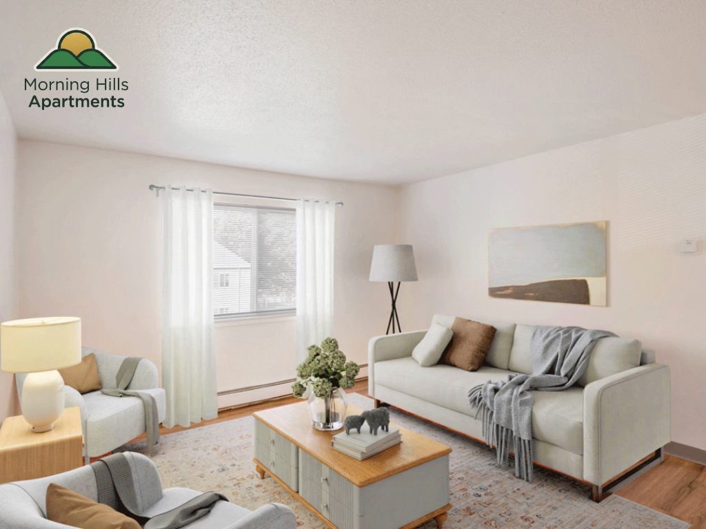 Morning Hills Apartments Sioux City Iowa Interior view living room